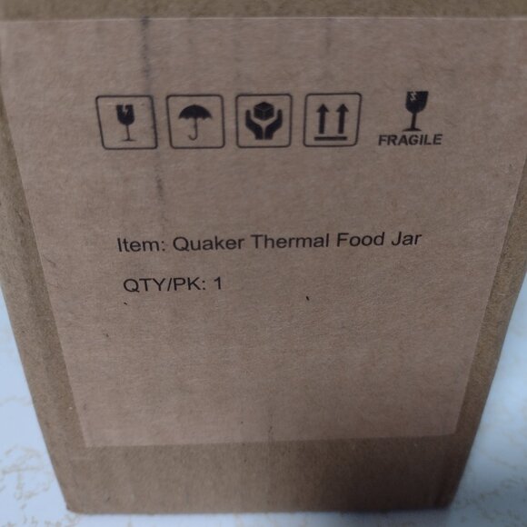 NIB Quaker Thermal Food Jar and Snack Box - Picture 7 of 15